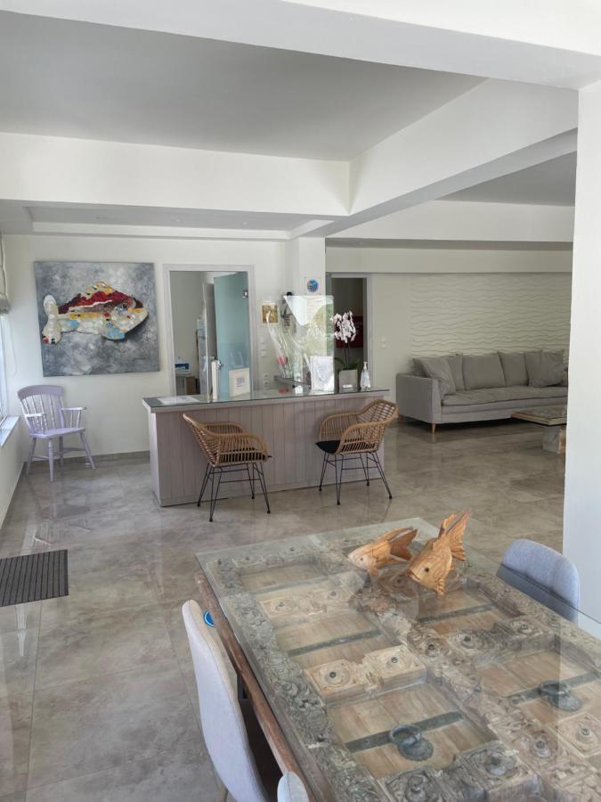 Ninemia Beach Resort Agia Marina Exterior foto