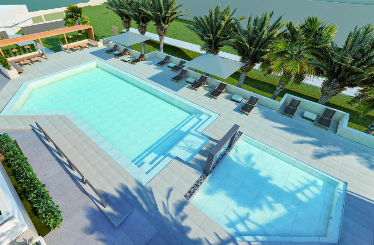 Ninemia Beach Resort Agia Marina Exterior foto