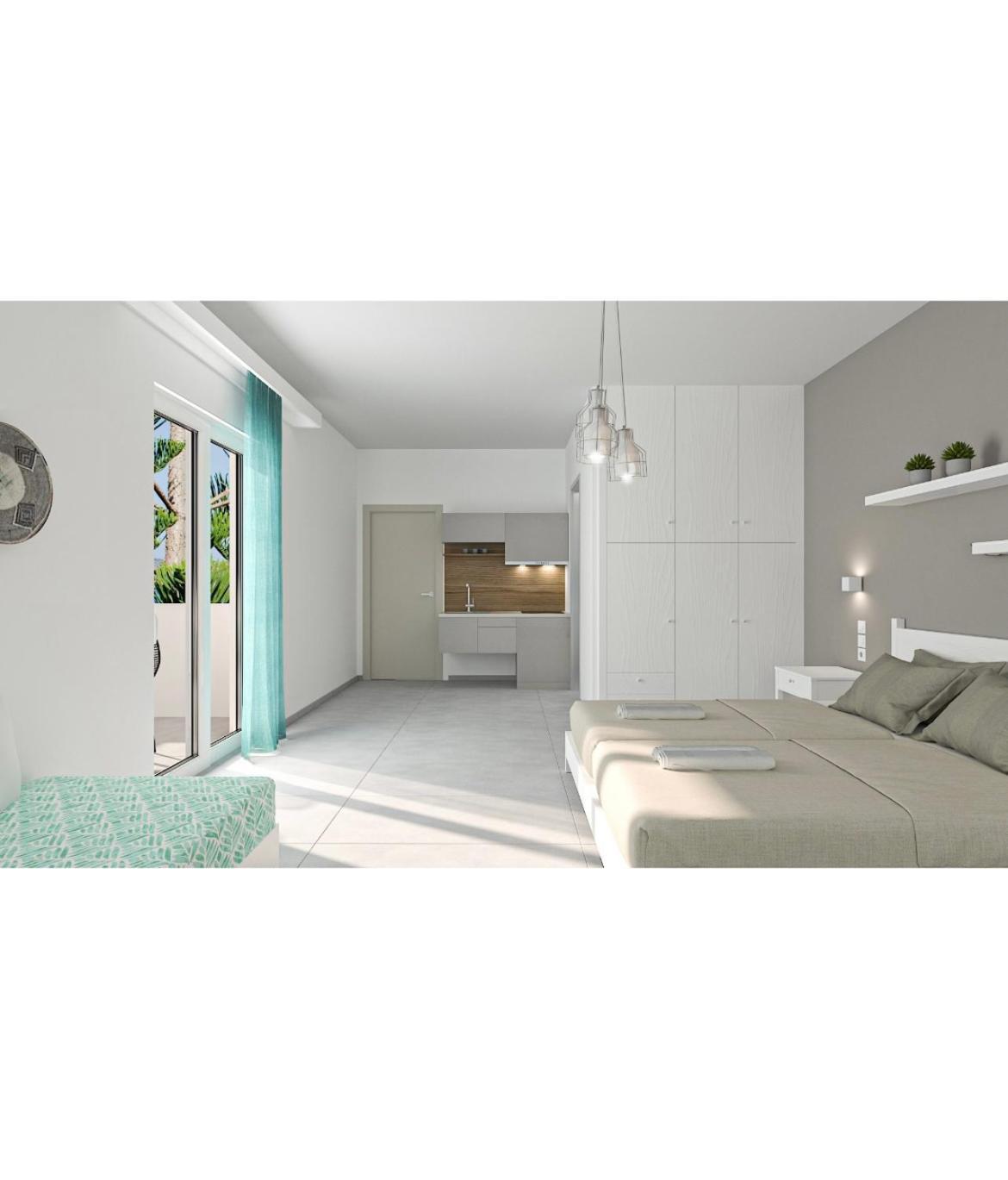 Ninemia Beach Resort Agia Marina Exterior foto